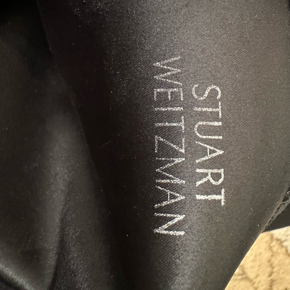 Stuart Weitzman Lowland Suede OTK  Boots - Picture 5 of 8